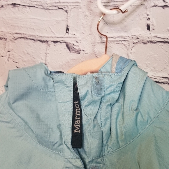 Marmot hooded rain jacket windbreaker - Picture 5 of 11